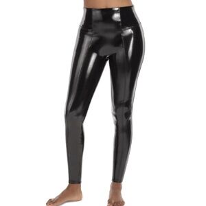 Spanx Faux Patent Leather Leggings